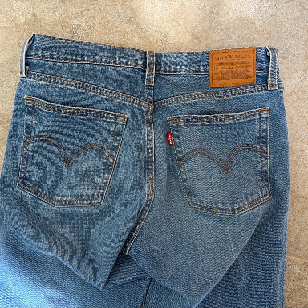 Levi's Denim Wedgie Blue Jeans
